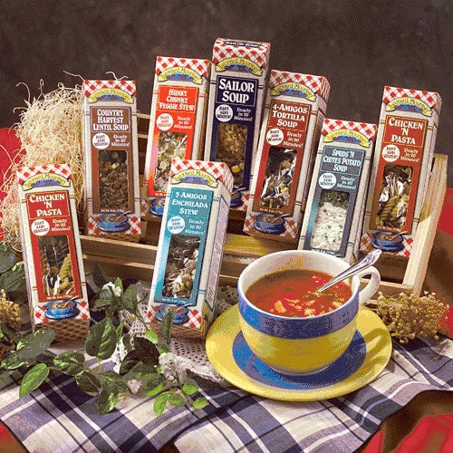 Box Soups – Leonard Mountain Olive and Soups