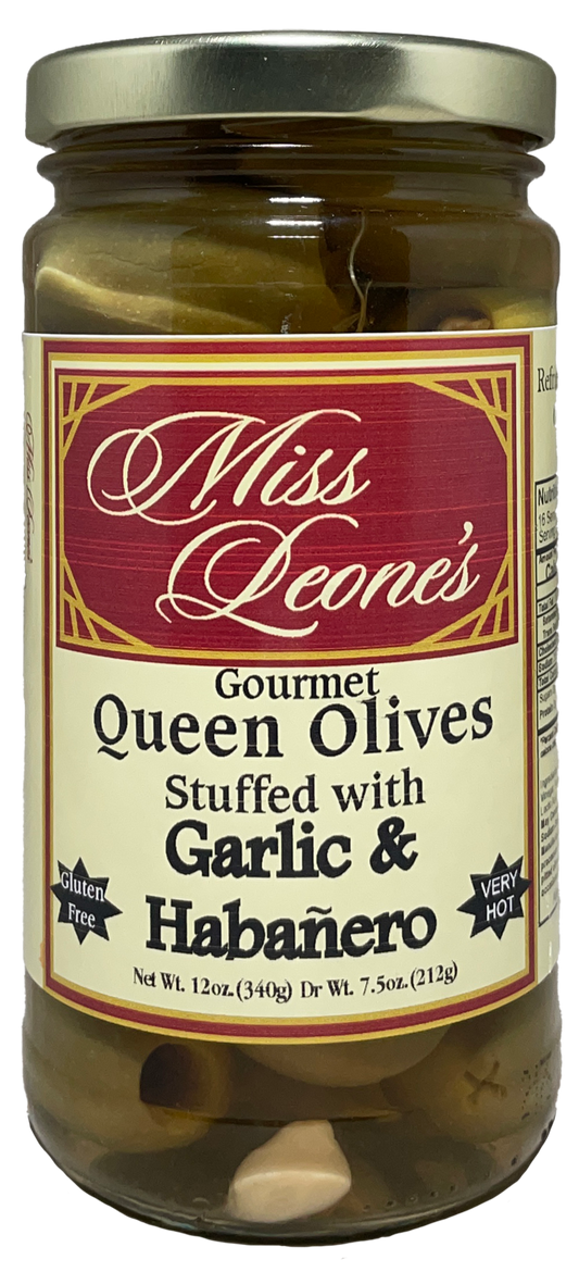 Garlic & Habanero Stuffed Queen Olives *NEW LOWER PRICE*