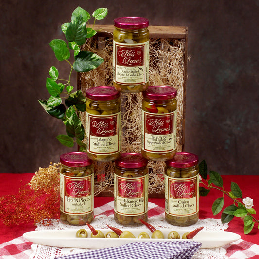 Assorted Gourmet Spicy Olives 6 pack- *NEW LOWER PRICE!*