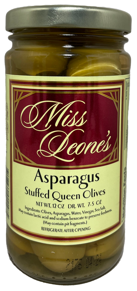 Asparagus Stuffed Queen Olives *NEW LOWER PRICE*