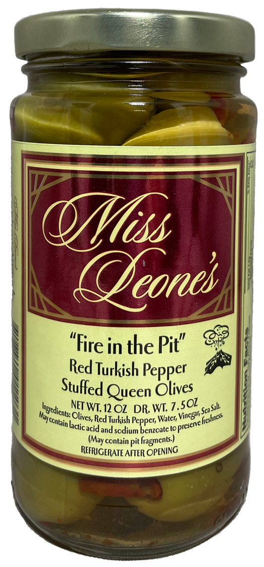 Fire in the Pit Stuffed Queen Olives *NEW LOWER PRICE*