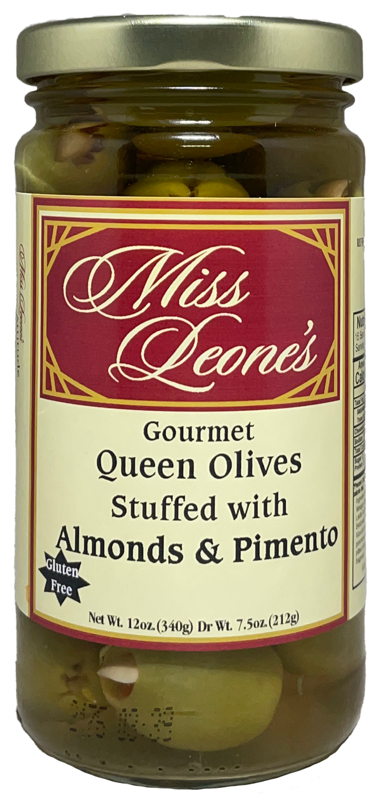 Pimento Almond Stuffed Queen Olives *NEW LOWER PRICE!*