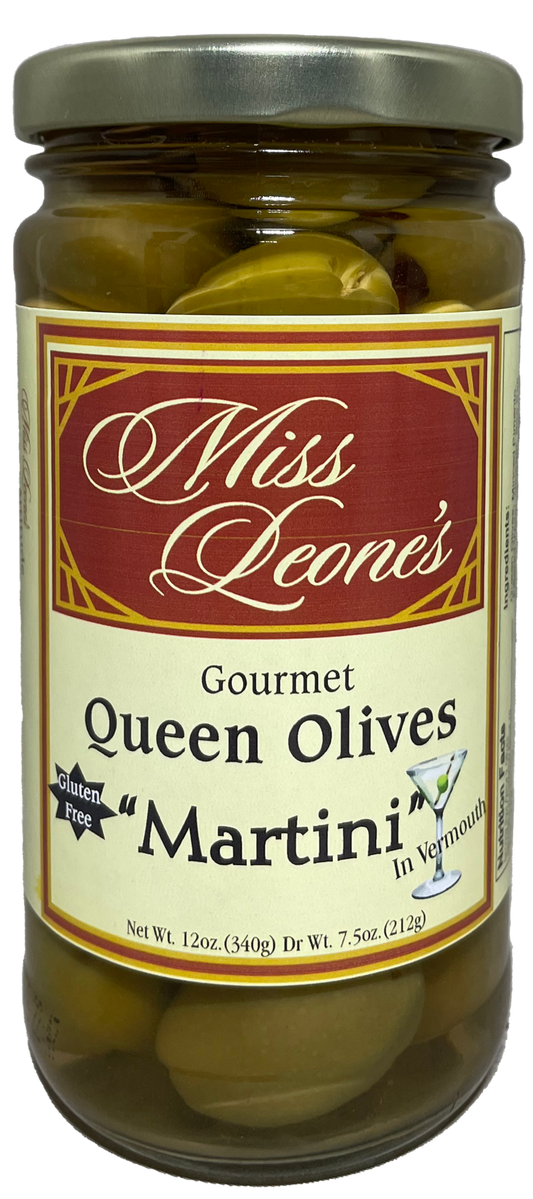 Martini Pimento Stuffed Queen Olives In Vermouth *NEW LOWER PRICE*