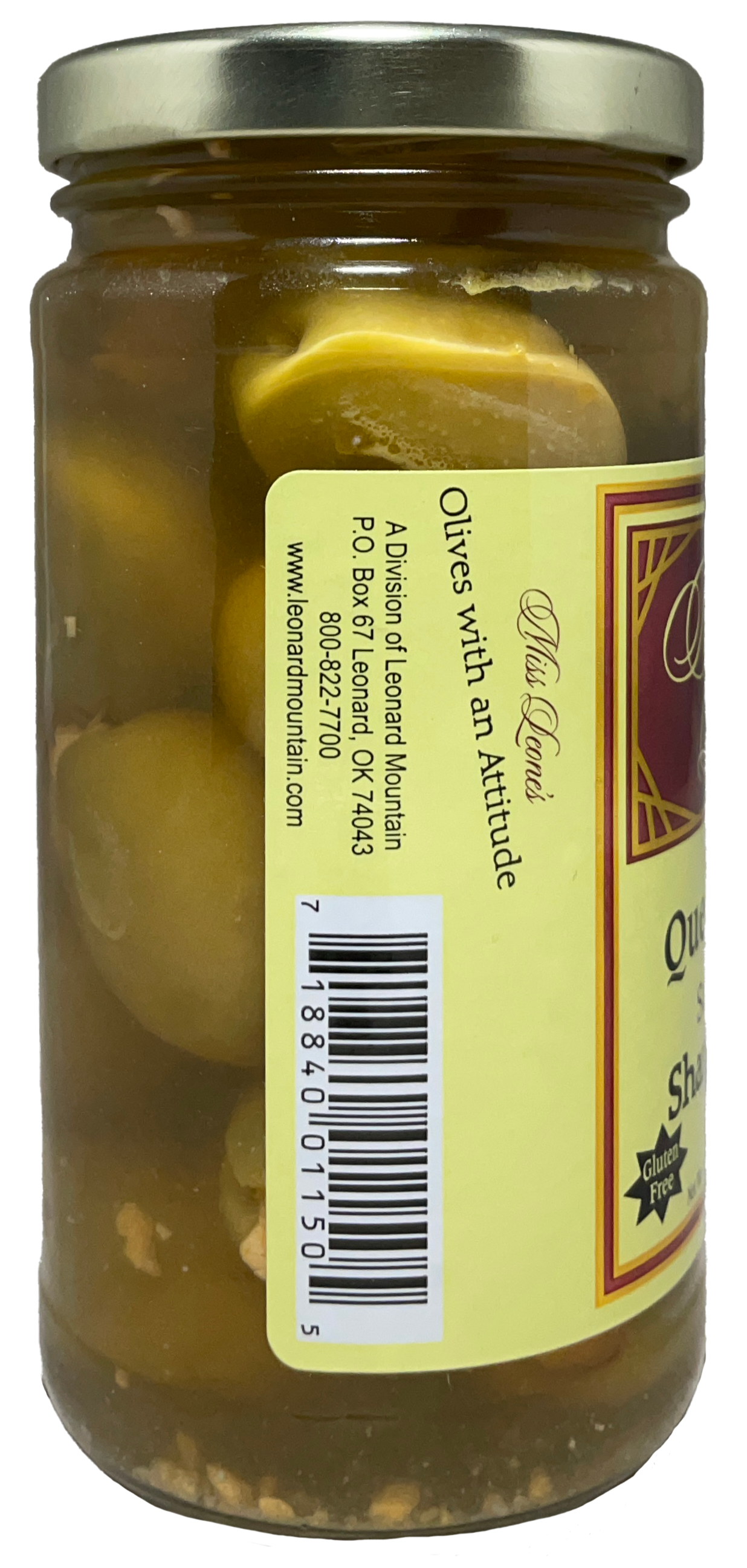 Sharp Cheddar Cheese Stuffed Queen Olives *NEW LOWER PRICES*