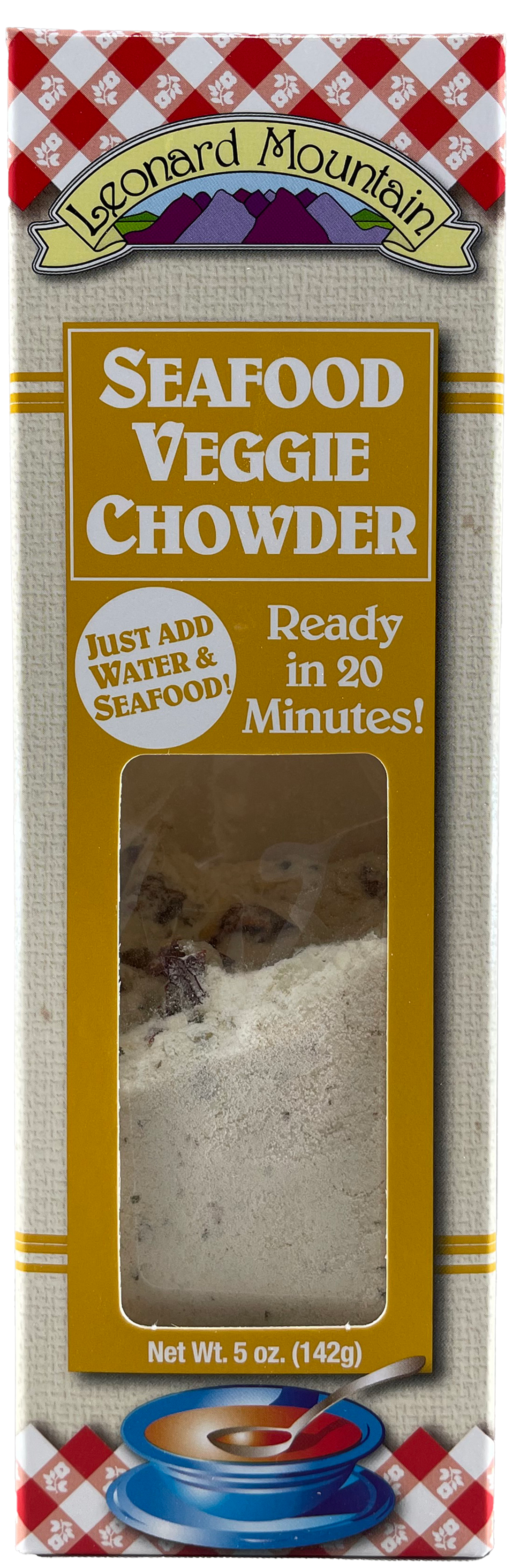 Seafood Veggie Chowder *NEW LOWER PRICE!*
