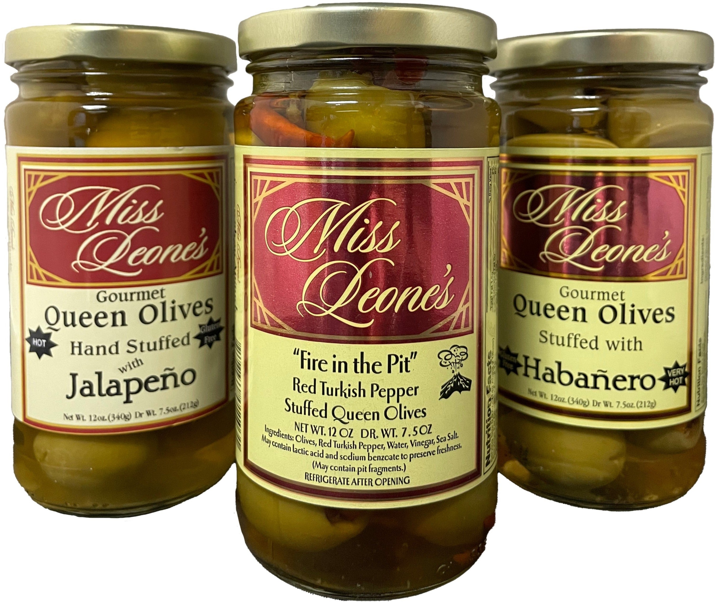 Leonard Mountain - Miss Leone's Queen Stuffed Olives – Leonard