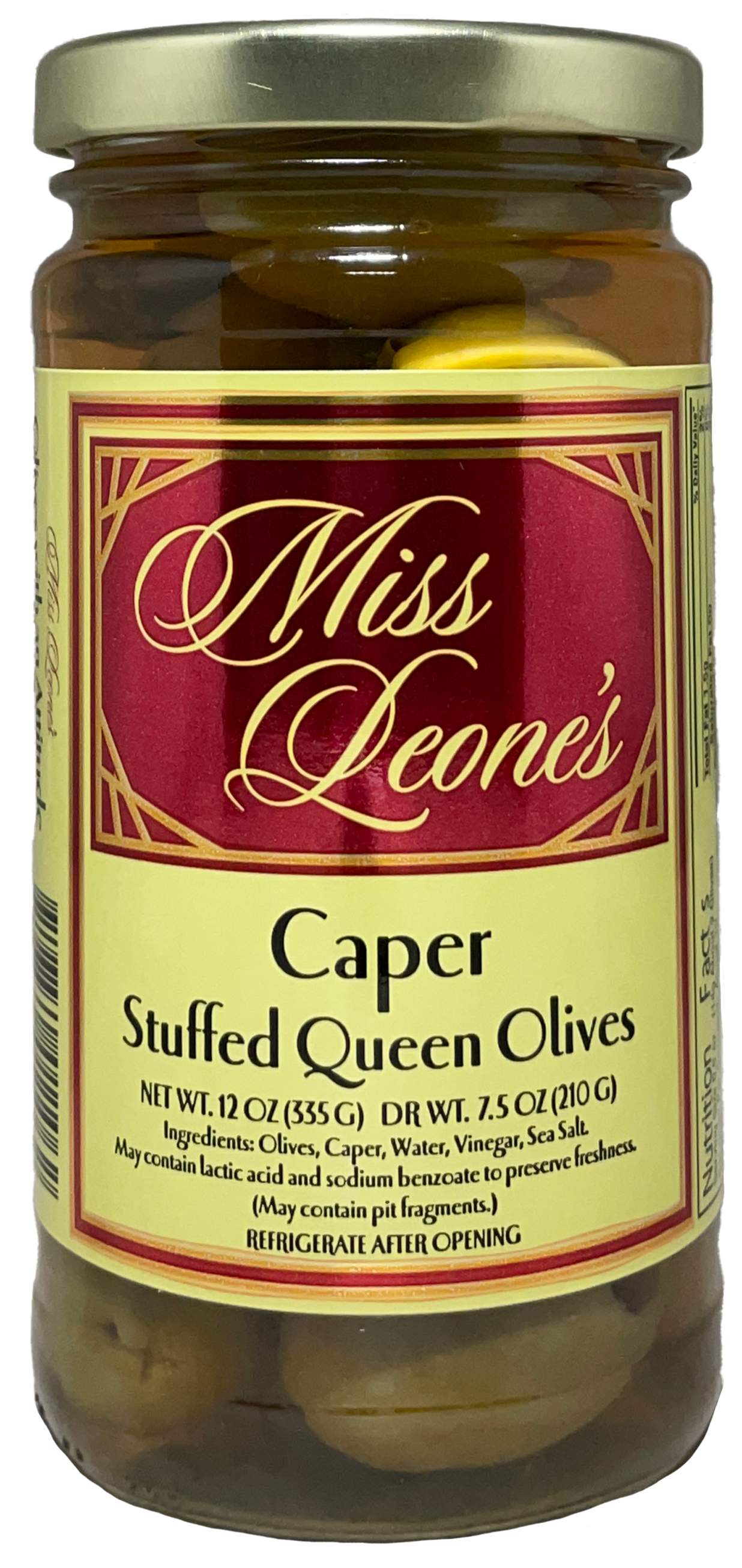 Caper Stuffed Queen Olives *NEW LOWER PRICE*