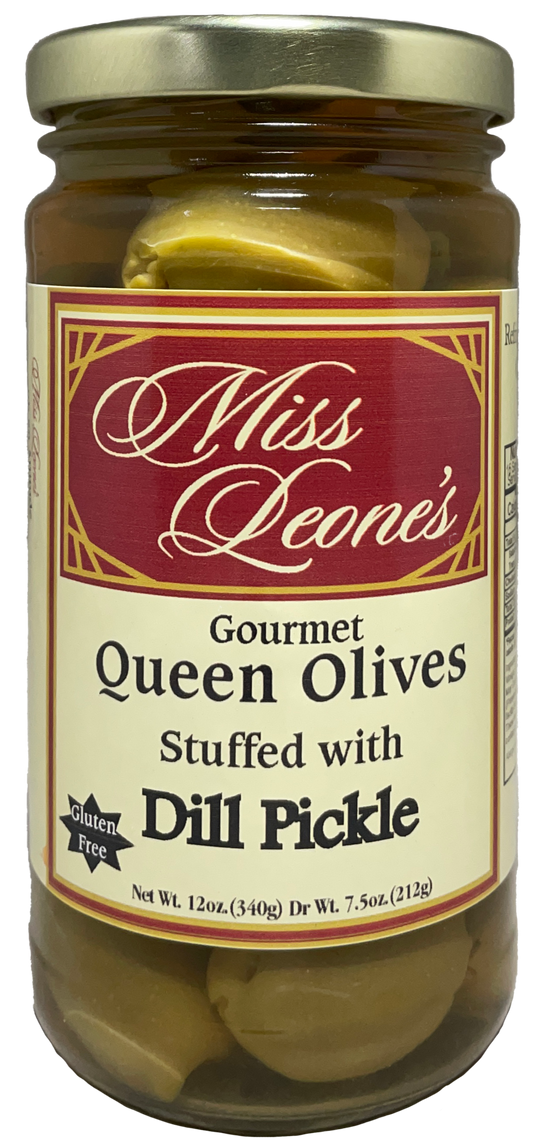 Dill Pickle Stuffed Queen Olives *NEW LOWER PRICE*