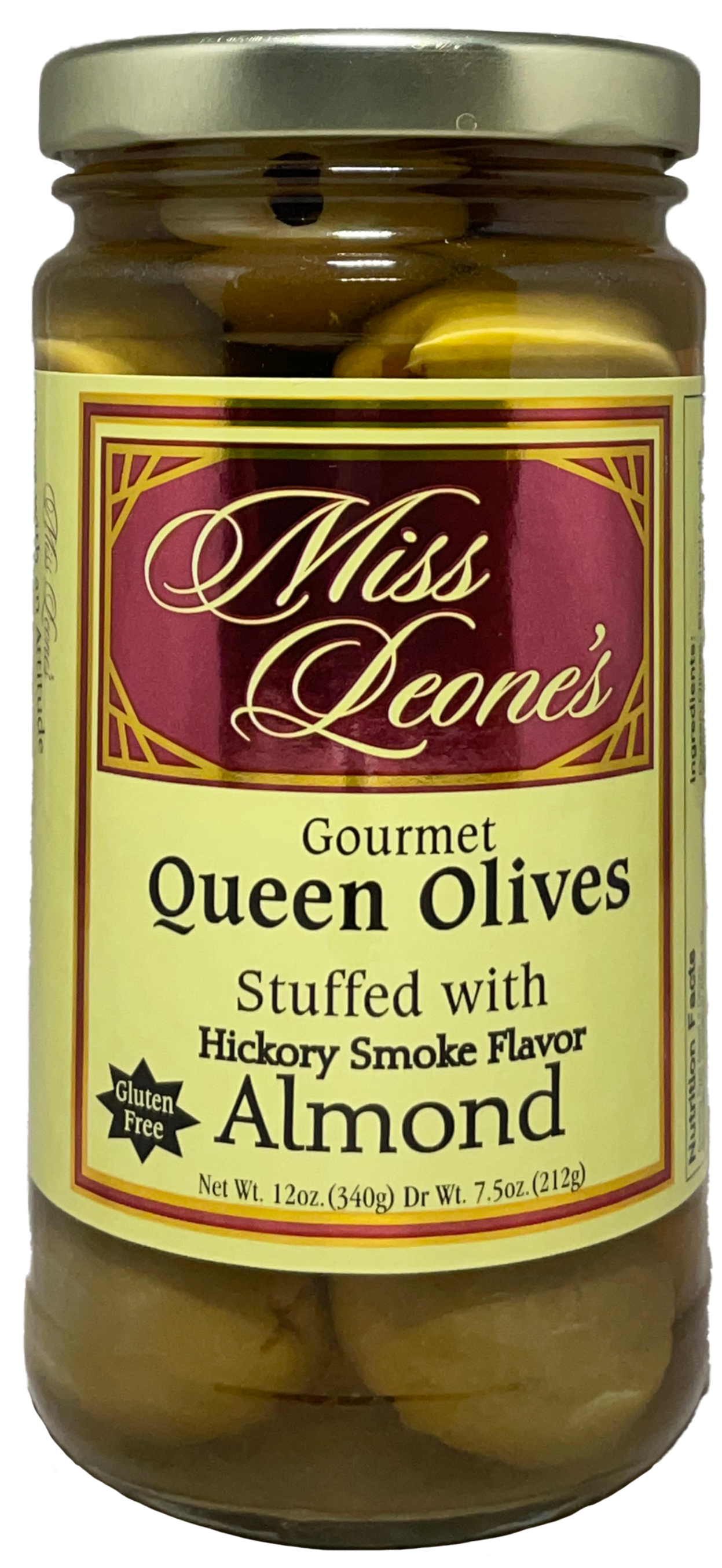 Hickory Smoked Almond Flavored Stuffed Queen Olives *NEW LOWER PRICE*