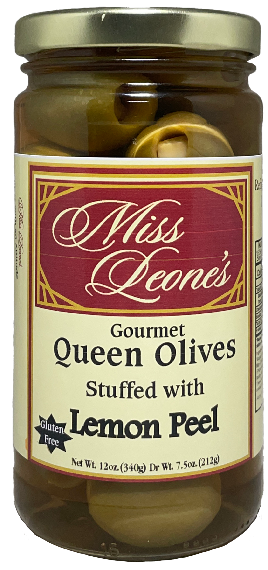 Lemon Peel Stuffed Queen Olives *NEW LOWER PRICE*