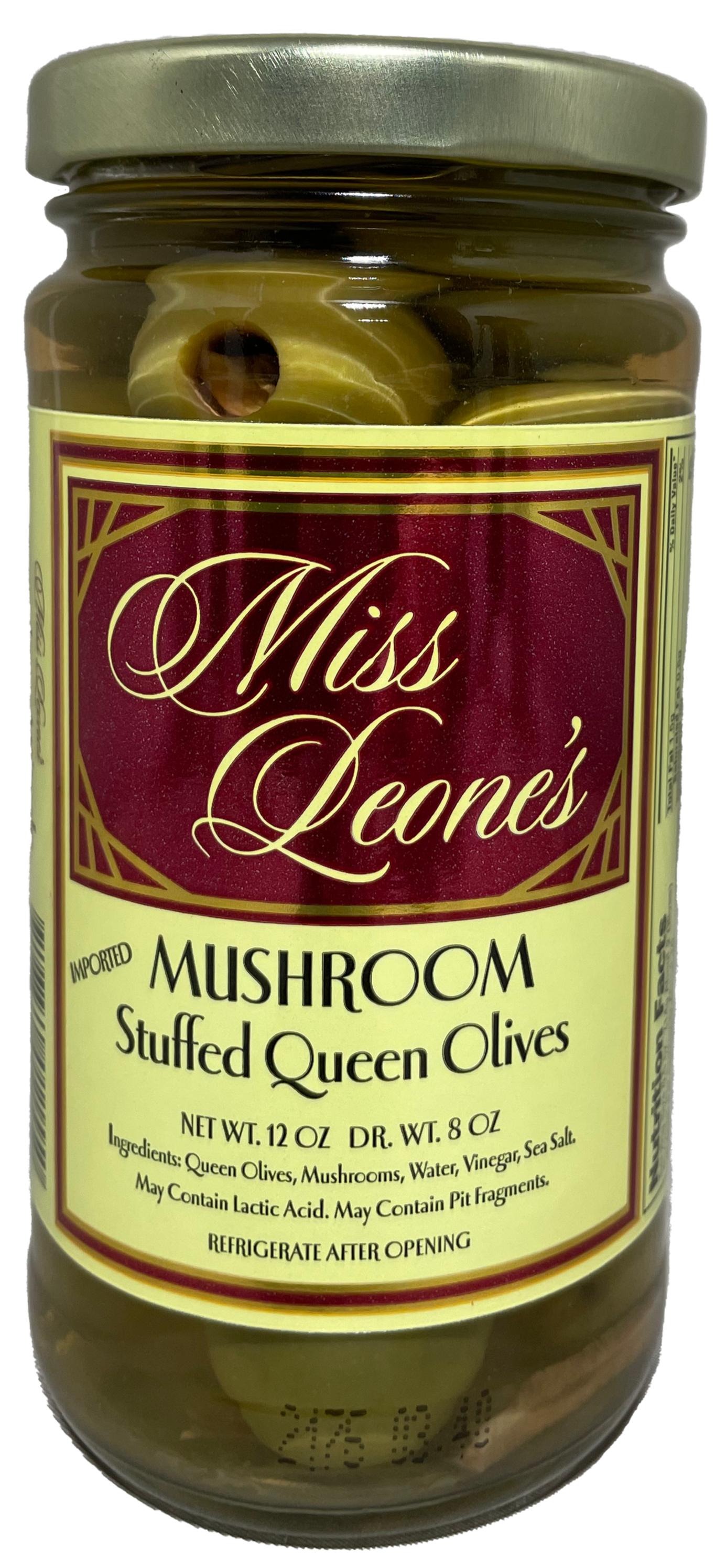 Mushroom Stuffed Queen Olives *NEW LOWER PRICE*