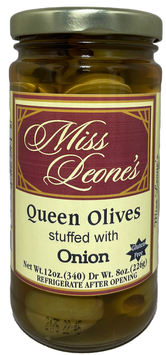 Onion Stuffed Queen Olives *NEW LOWER PRICE* (VERY POPULAR)