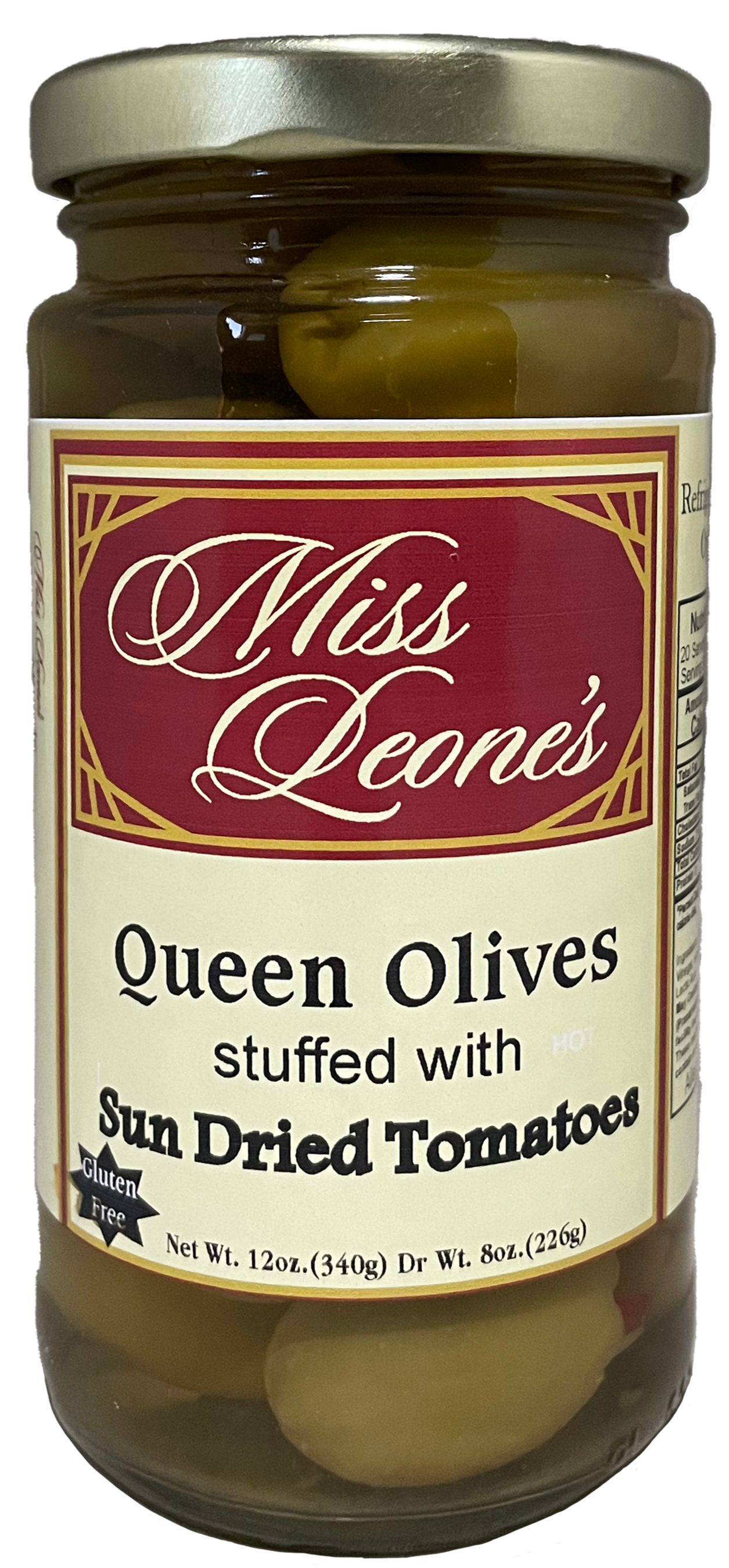 Sun-Dried Tomato Stuffed Queen Olives *NEW LOWER PRICE*
