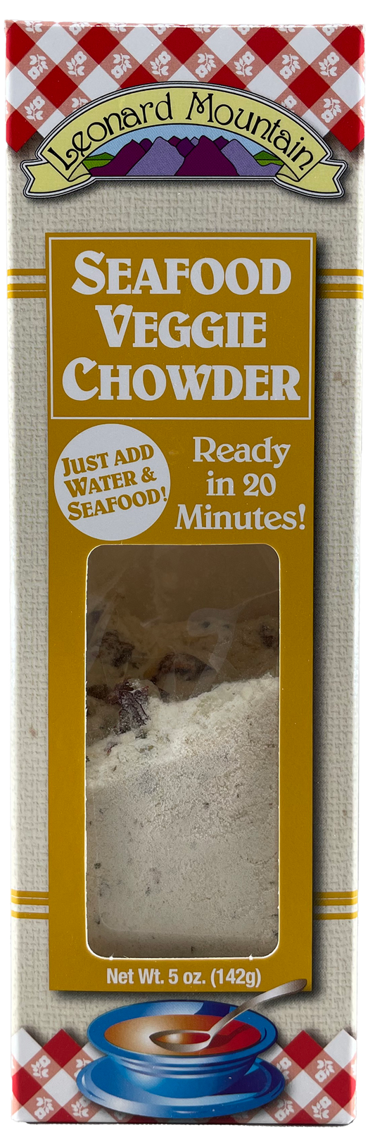 Seafood Veggie Chowder *NEW LOWER PRICE!*